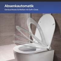 VILSTEIN Hänge WC | Spülrandlos | Tiefspüler 