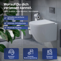 VILSTEIN Hänge WC | Spülrandlos | Tornadospül