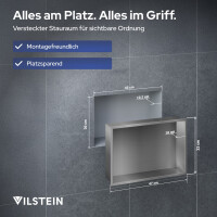 VILSTEIN | Duschnische  | Aufputz | Wandnisch