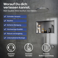 VILSTEIN | Duschnische  | Aufputz | Wandnisch