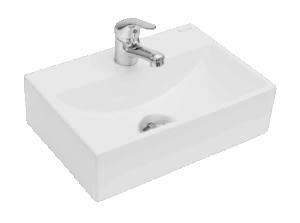 Vilstein Mini Waschbecken 36,5cm x 25,5cm x 10,5cm